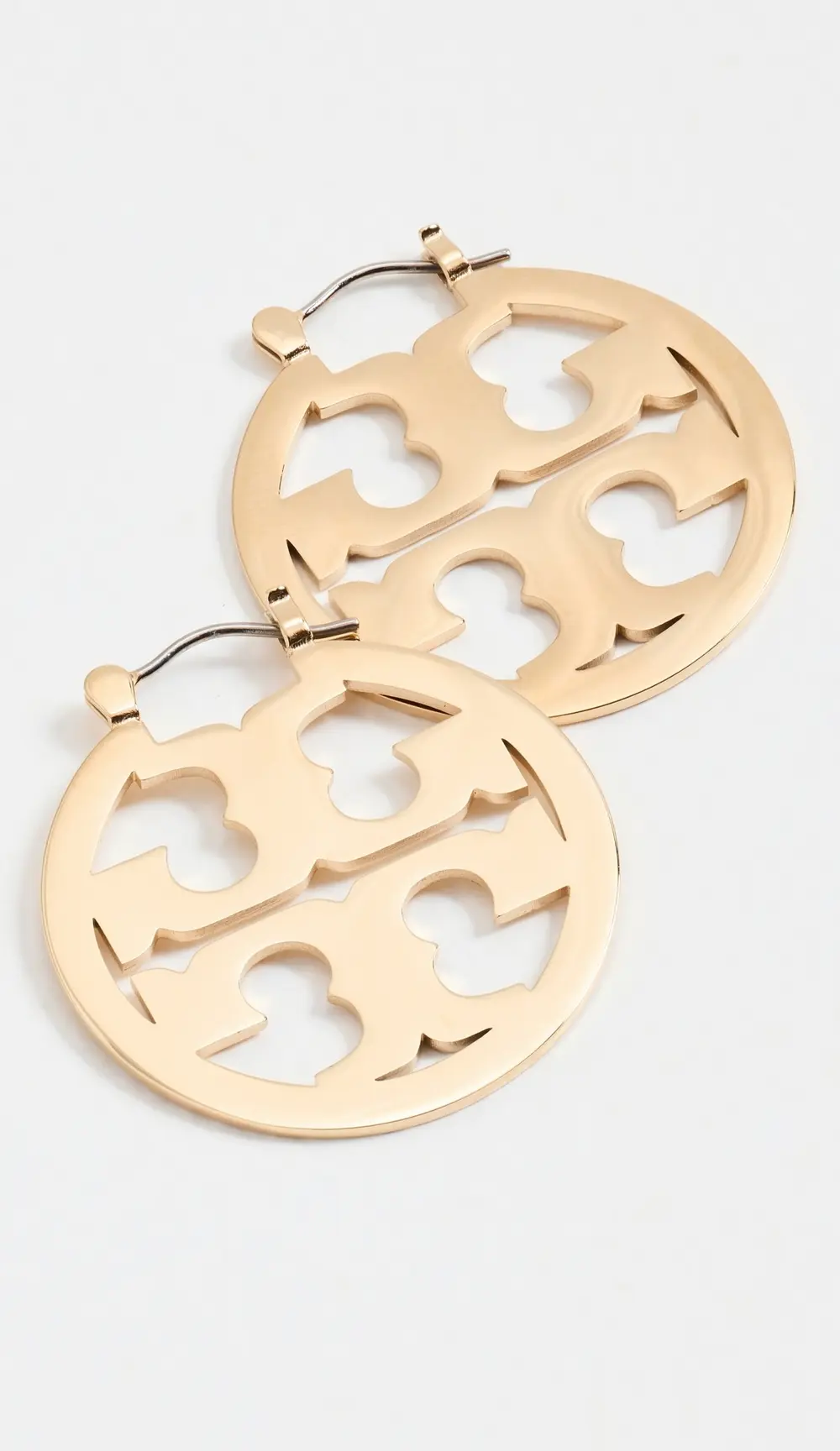 Tory Burch Small Icon Hoop Earrings
