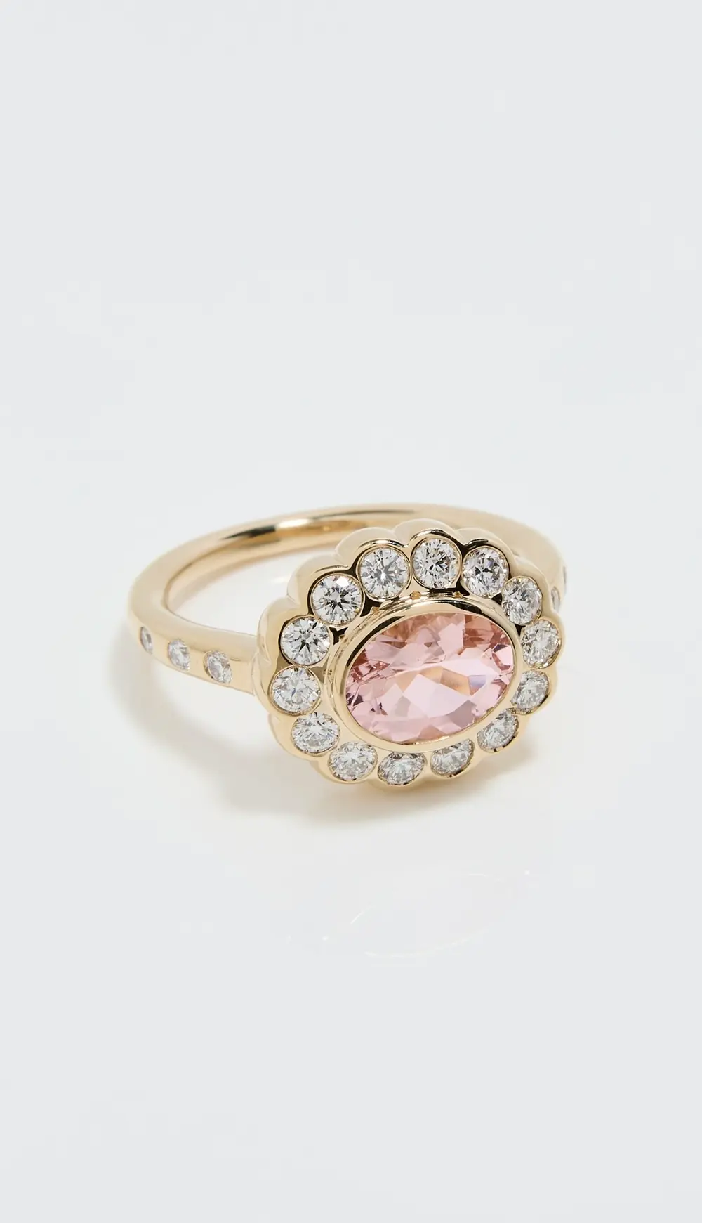 Marlo Laz 14k Lexie Ring 10k Morganite