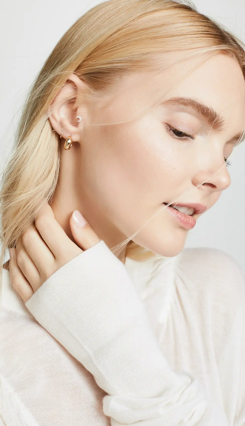 Zoe Chicco 14k Gold Huggie Hoop Earrings