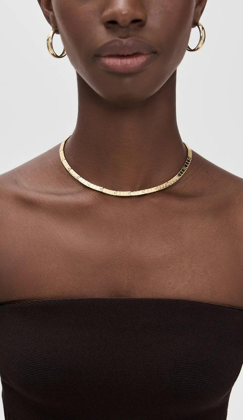IVI Los Angeles Slim Slot Chain Necklace