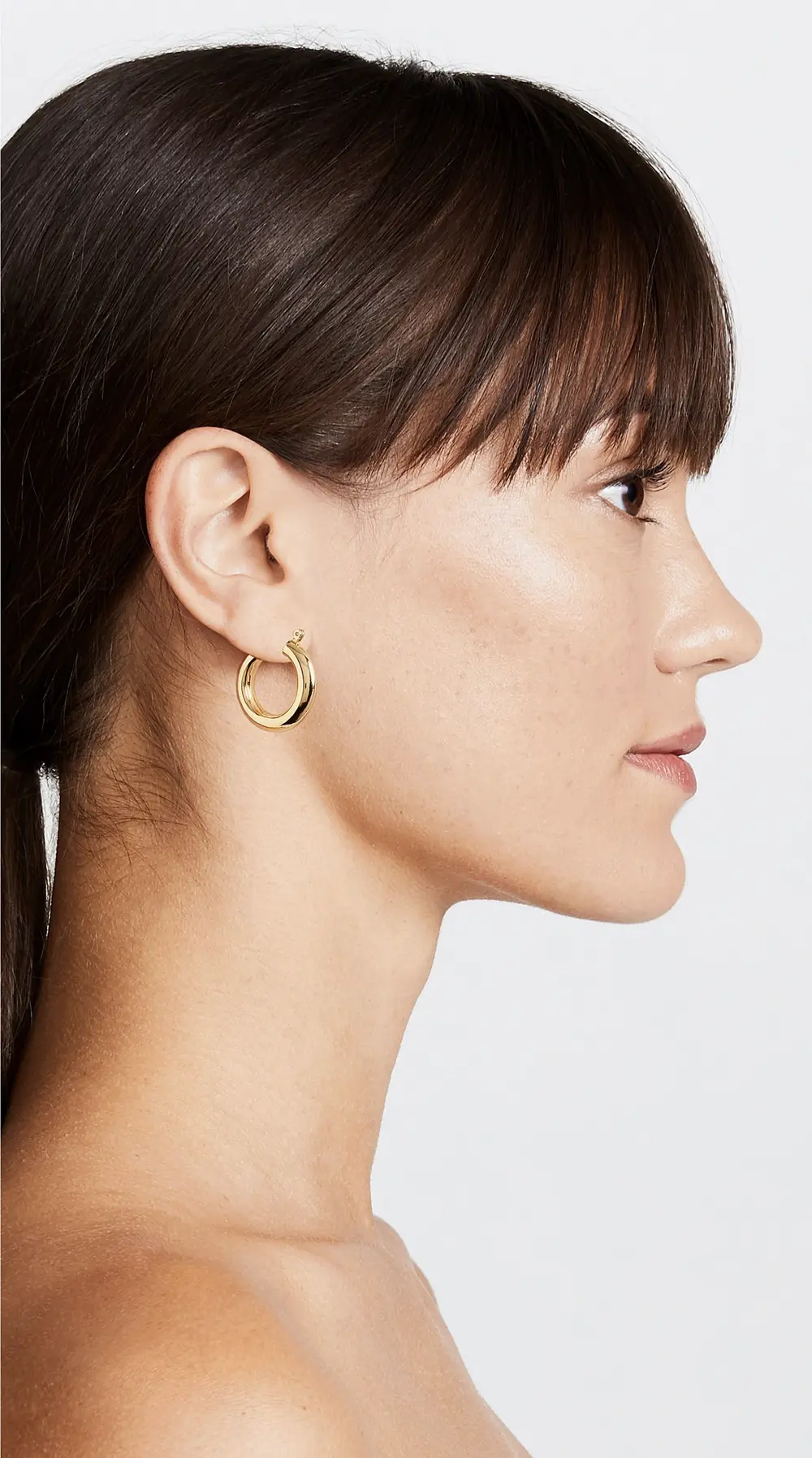Luv Aj Baby Amalfi Tube Hoop Earrings