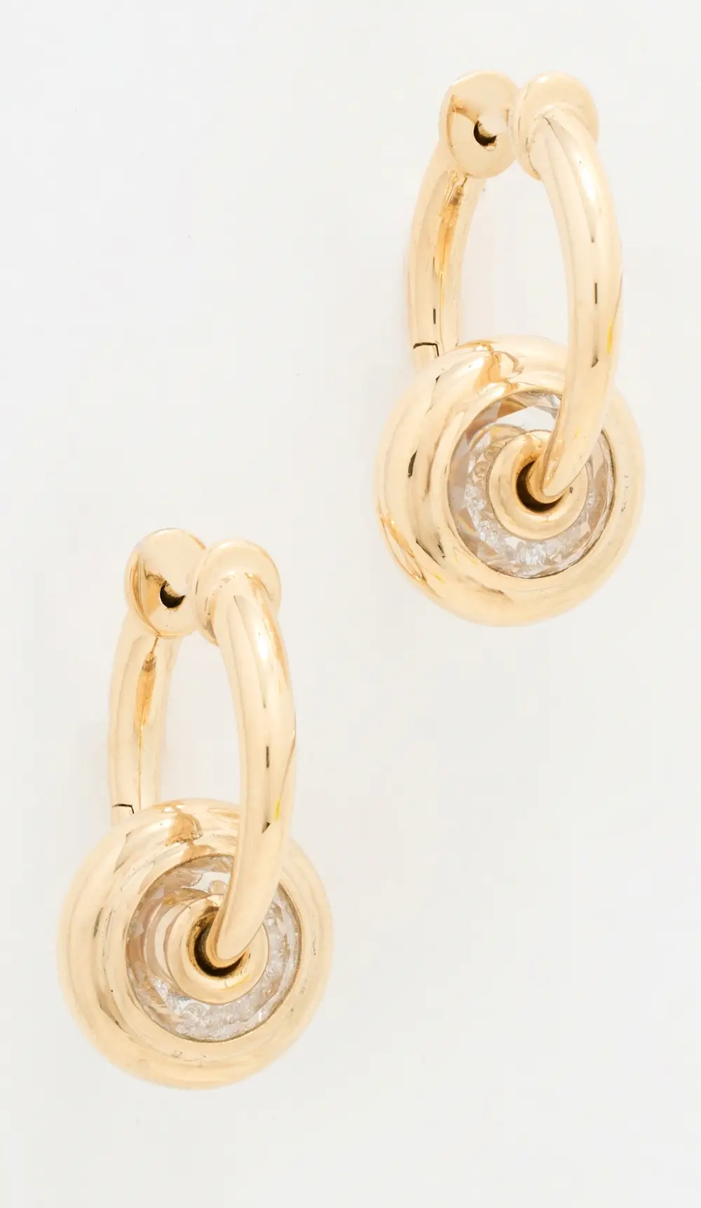 Moritz Glik 18k Roda 9 Huggie Earrings