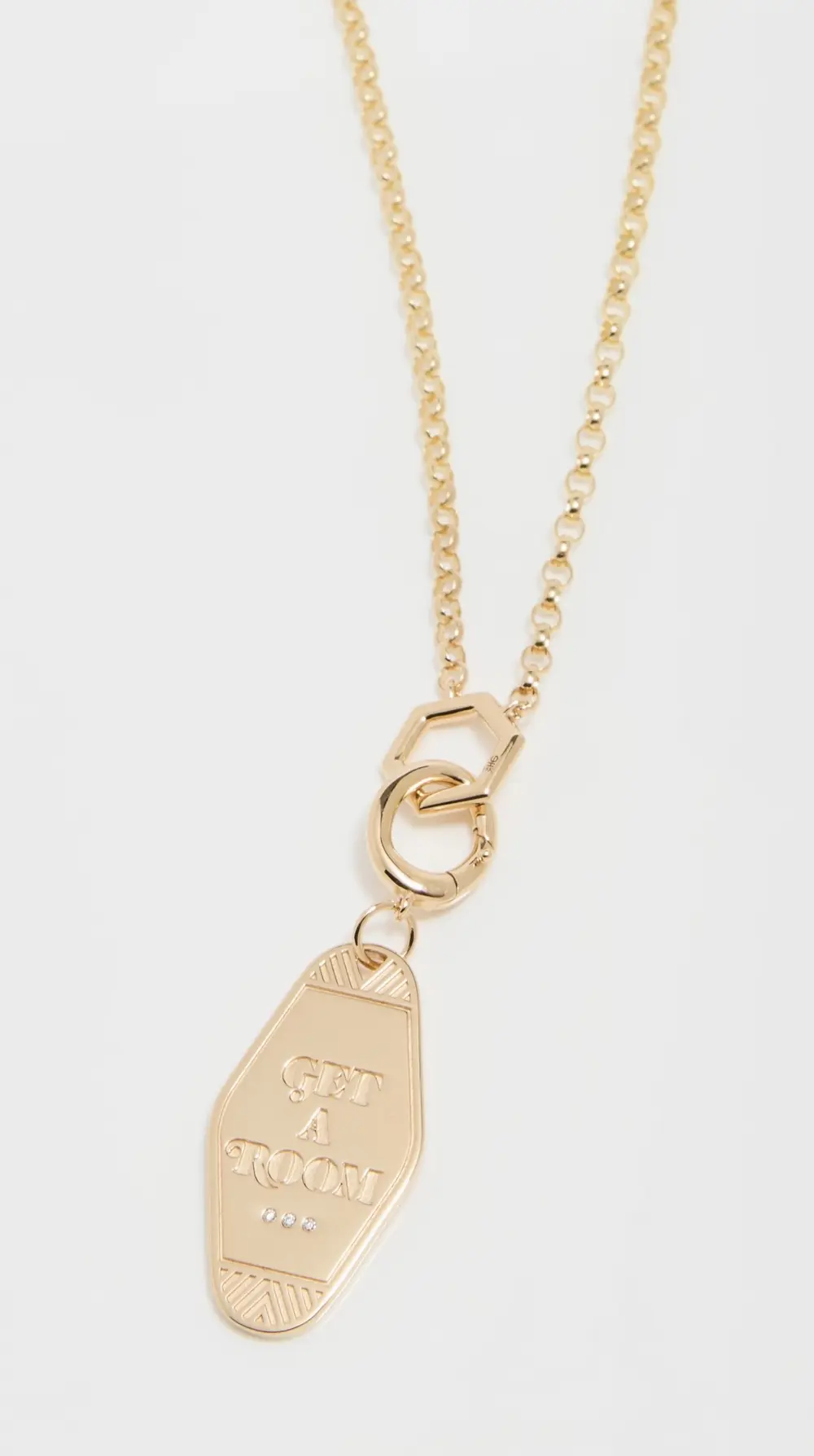 Harwell Godfrey 18' Mini Hex Rolo & Get A Room Mini Keychain Charm