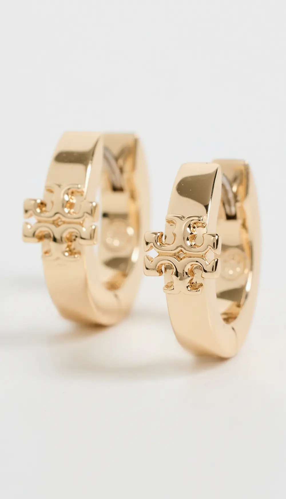 Tory Burch Icon Huggie Earrings