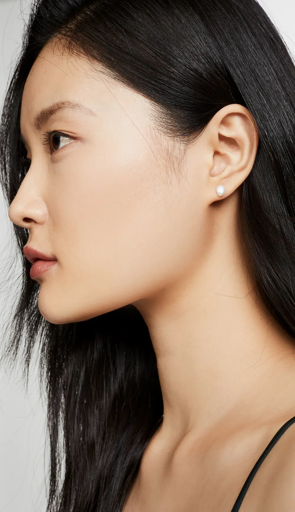 AGMES Pearl Stud Earrings