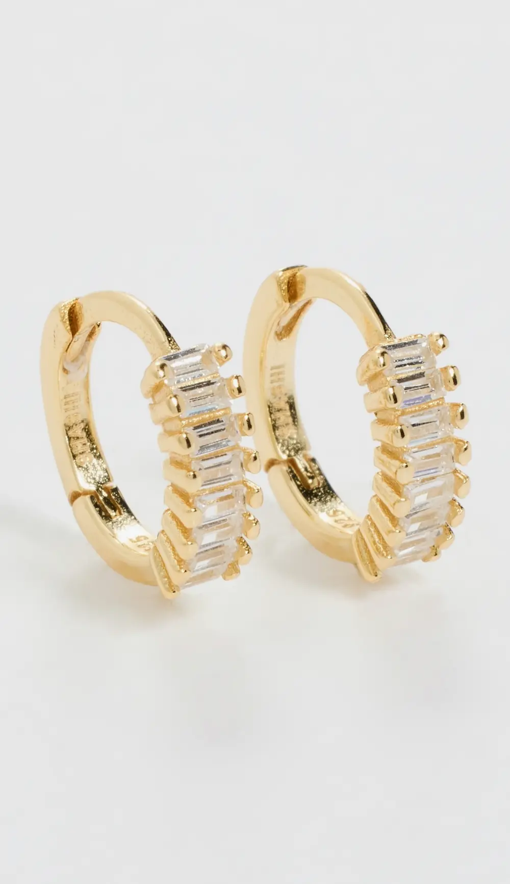 SHASHI Teagan Huggie Earrings