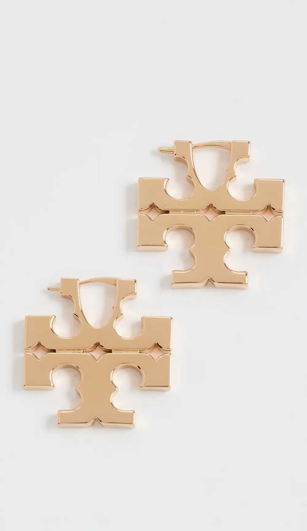 Tory Burch Icon Hidden Hoop Earrings