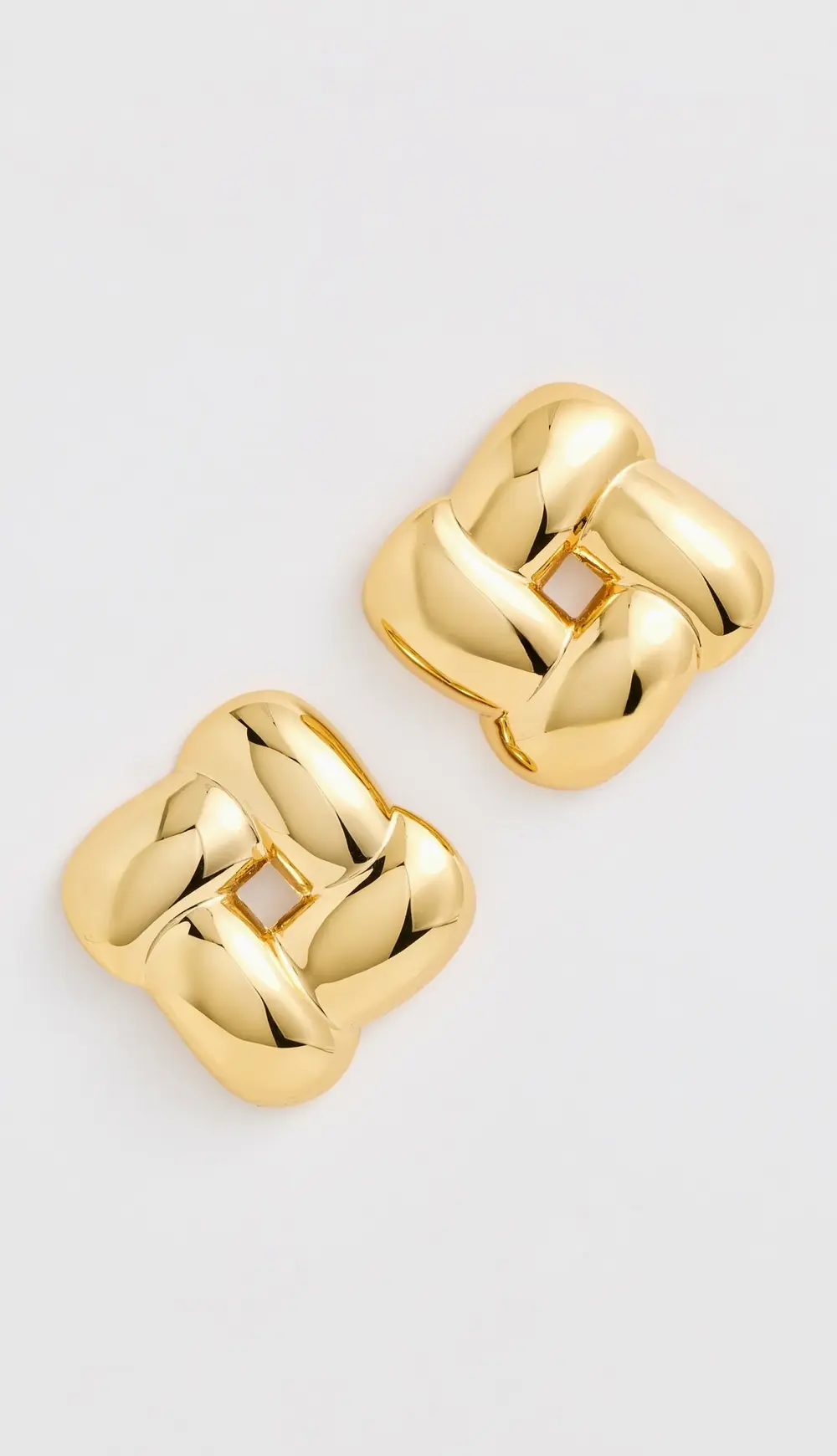 JENNY BIRD Mega Woven Square Earrings