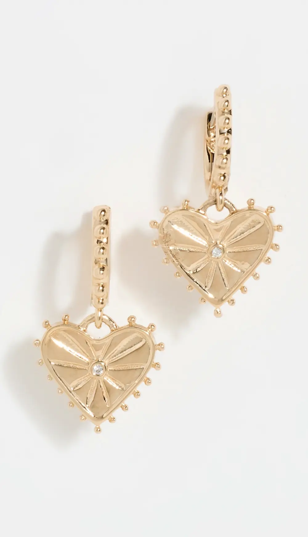 Marlo Laz 14k Agape Earrings