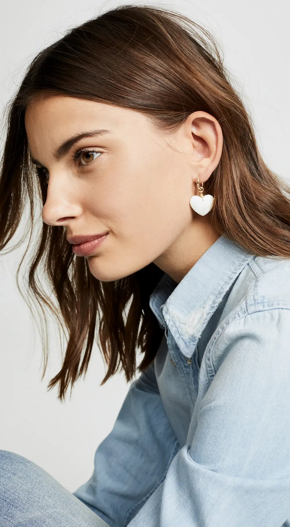 Brinker + Eliza Little Love Earrings