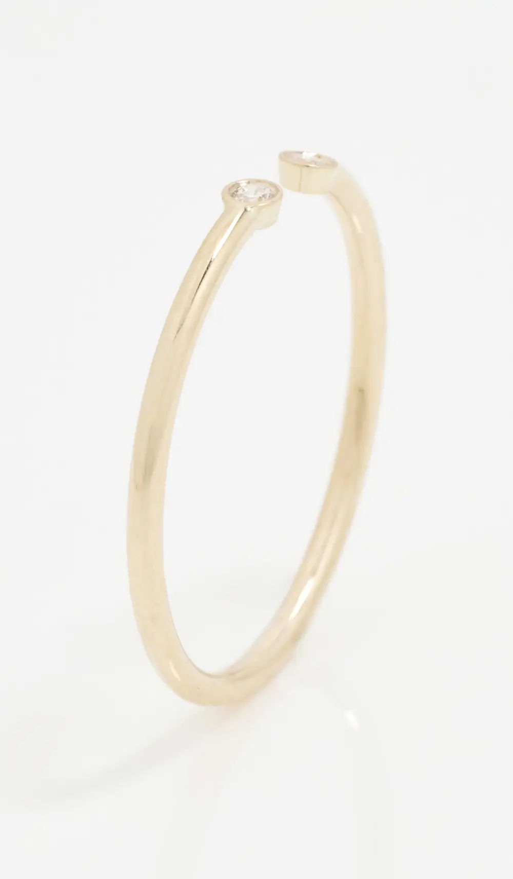 Ariel Gordon Jewelry 14k Dual Diamond Birthstone Ring