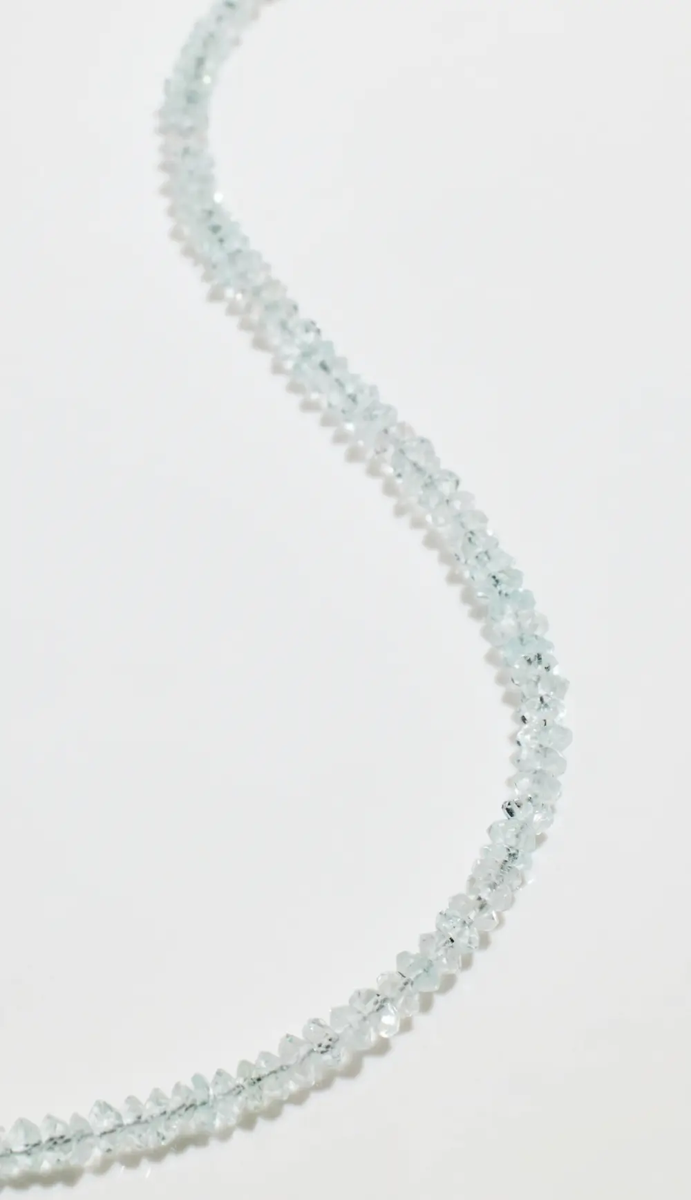 JIA JIA March Aquamarine Beaded Necklace