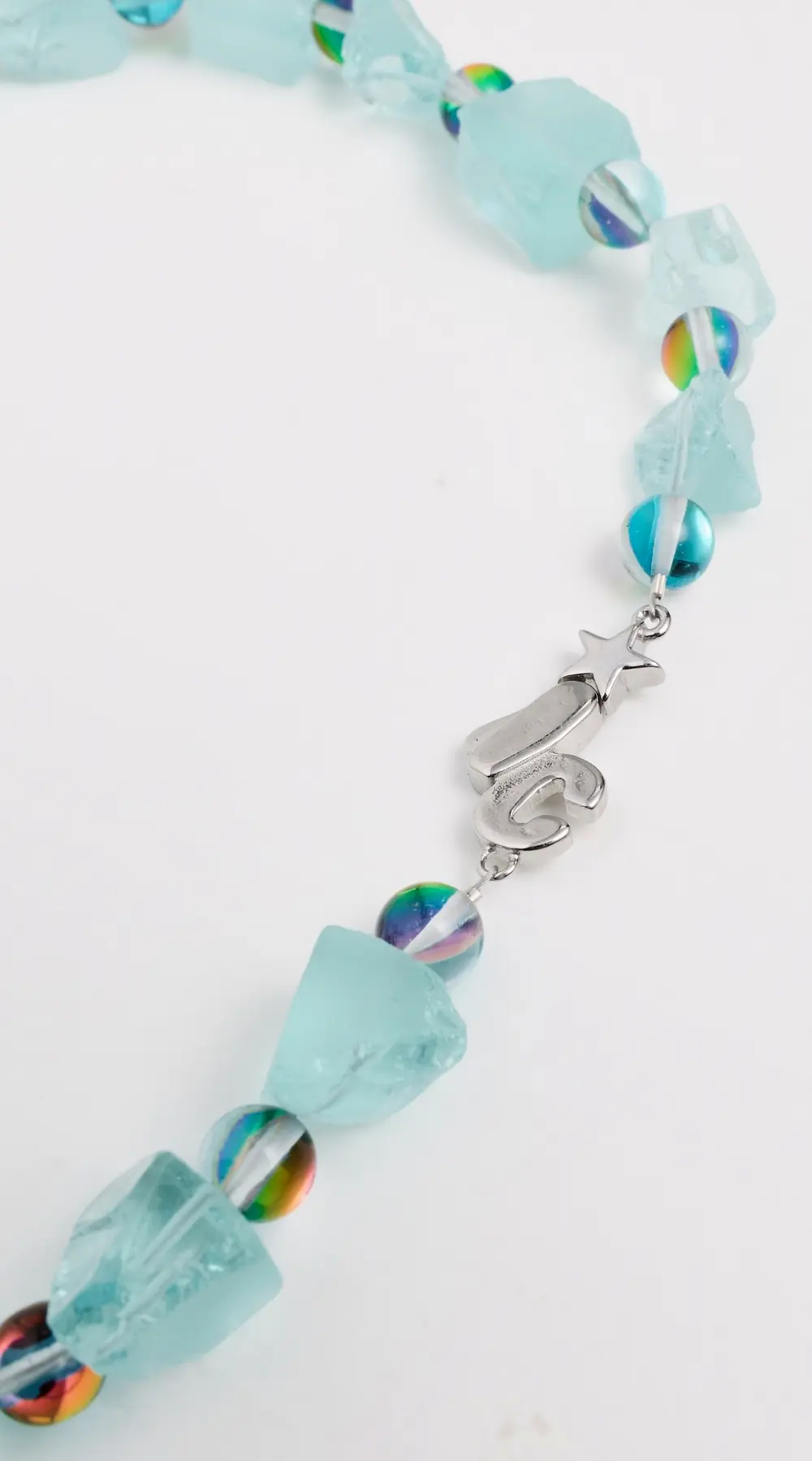 Ian Charms Iced Out Necklace