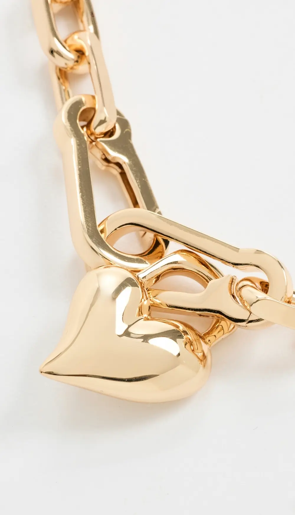 JENNY BIRD Padlock Heart Chain Bracelet