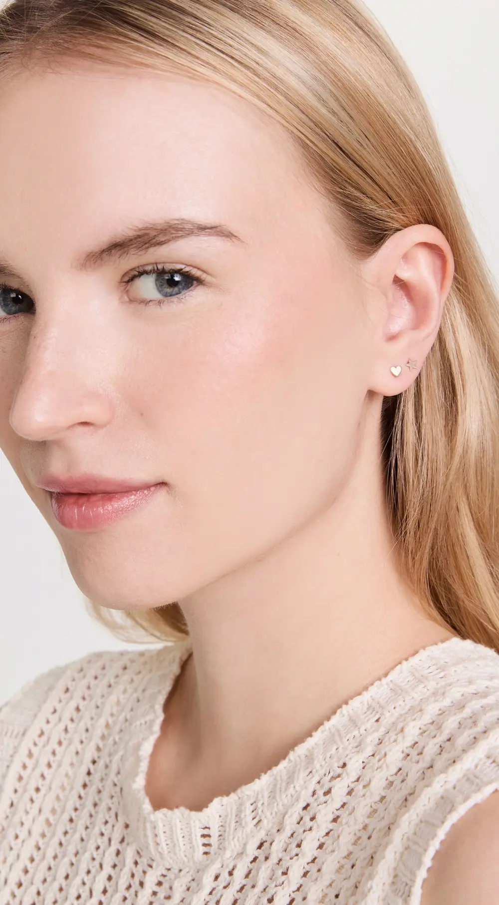 Zoe Chicco 14k Single Itty Bity Star Stud Earring