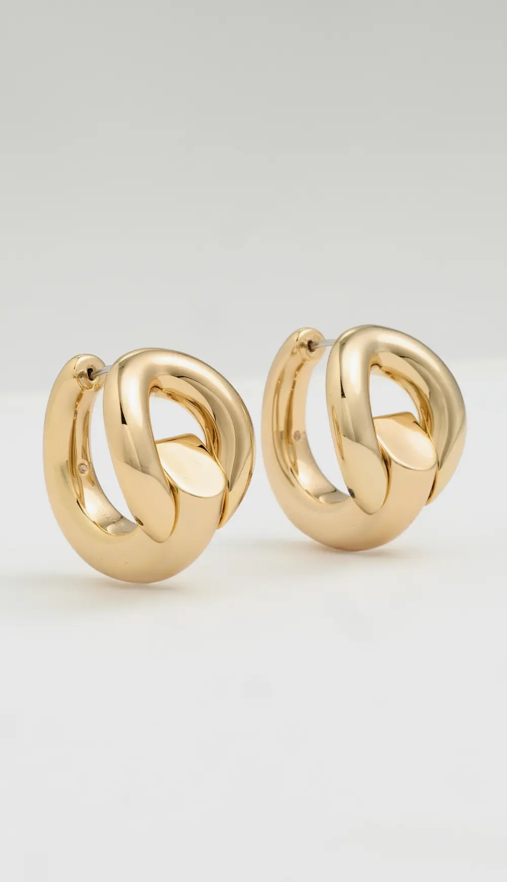 Tory Burch Pierced Hoop Earrings