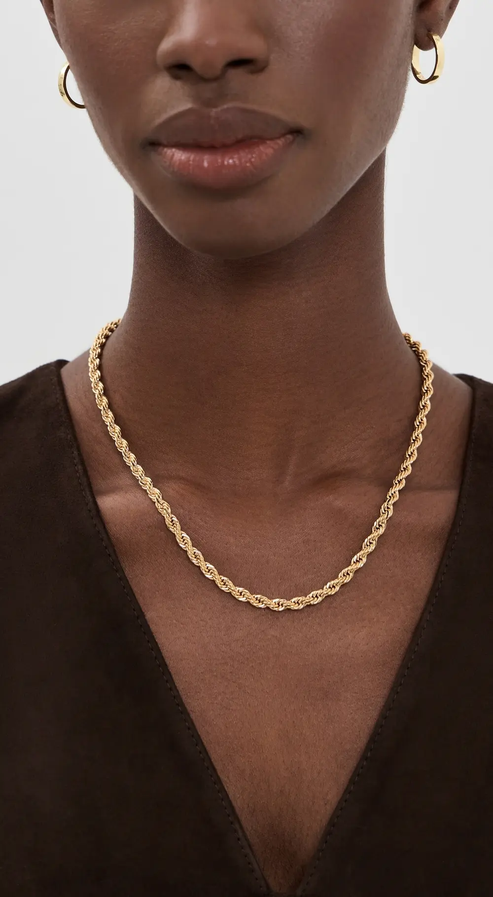 Anni Lu Golden Rope Necklace