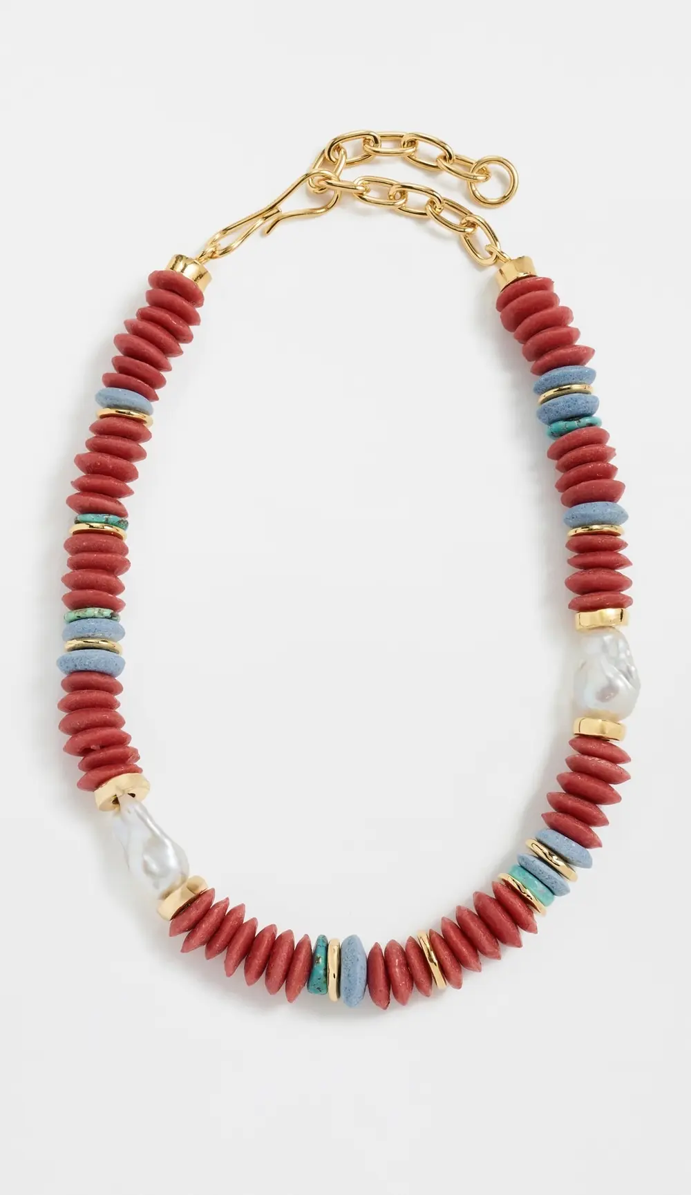 Lizzie Fortunato Umi Necklace In Rust