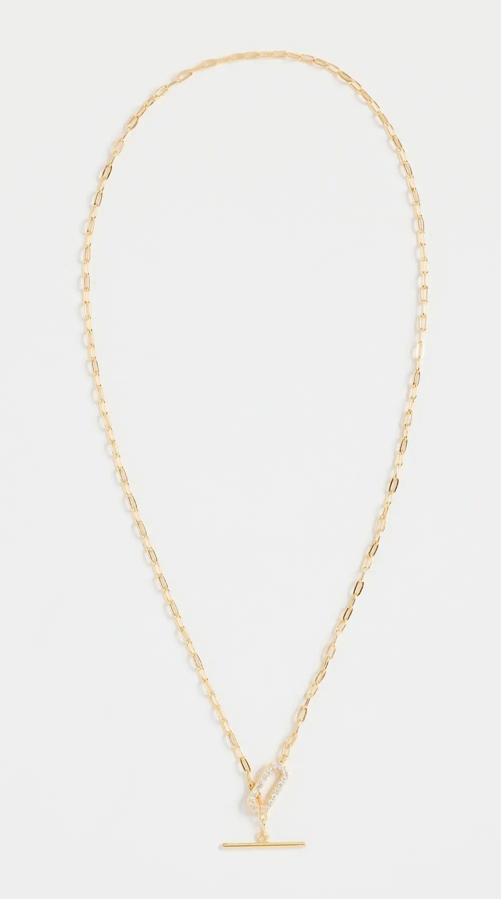 SHASHI Jade Pave Necklace