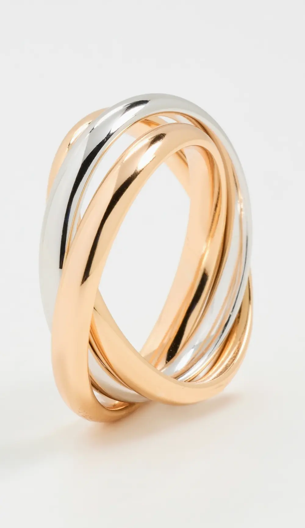 Luv Aj Trio Twisted Ring Set