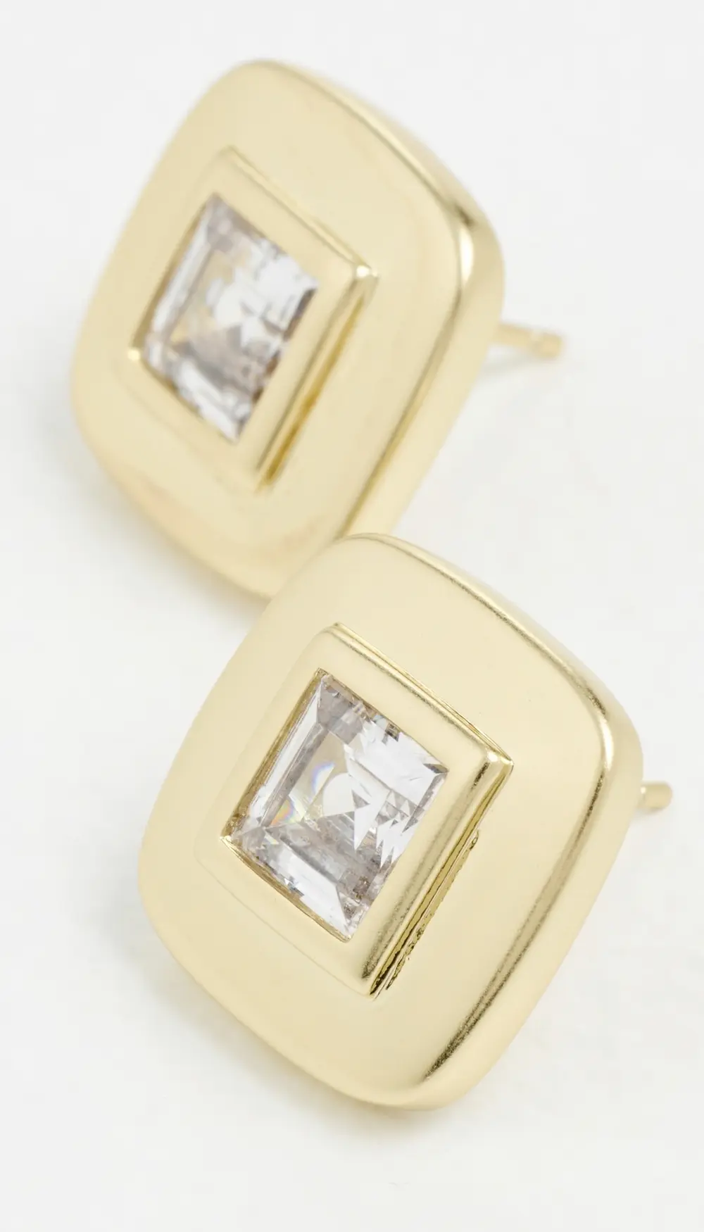 SHASHI Reagan Square Studs
