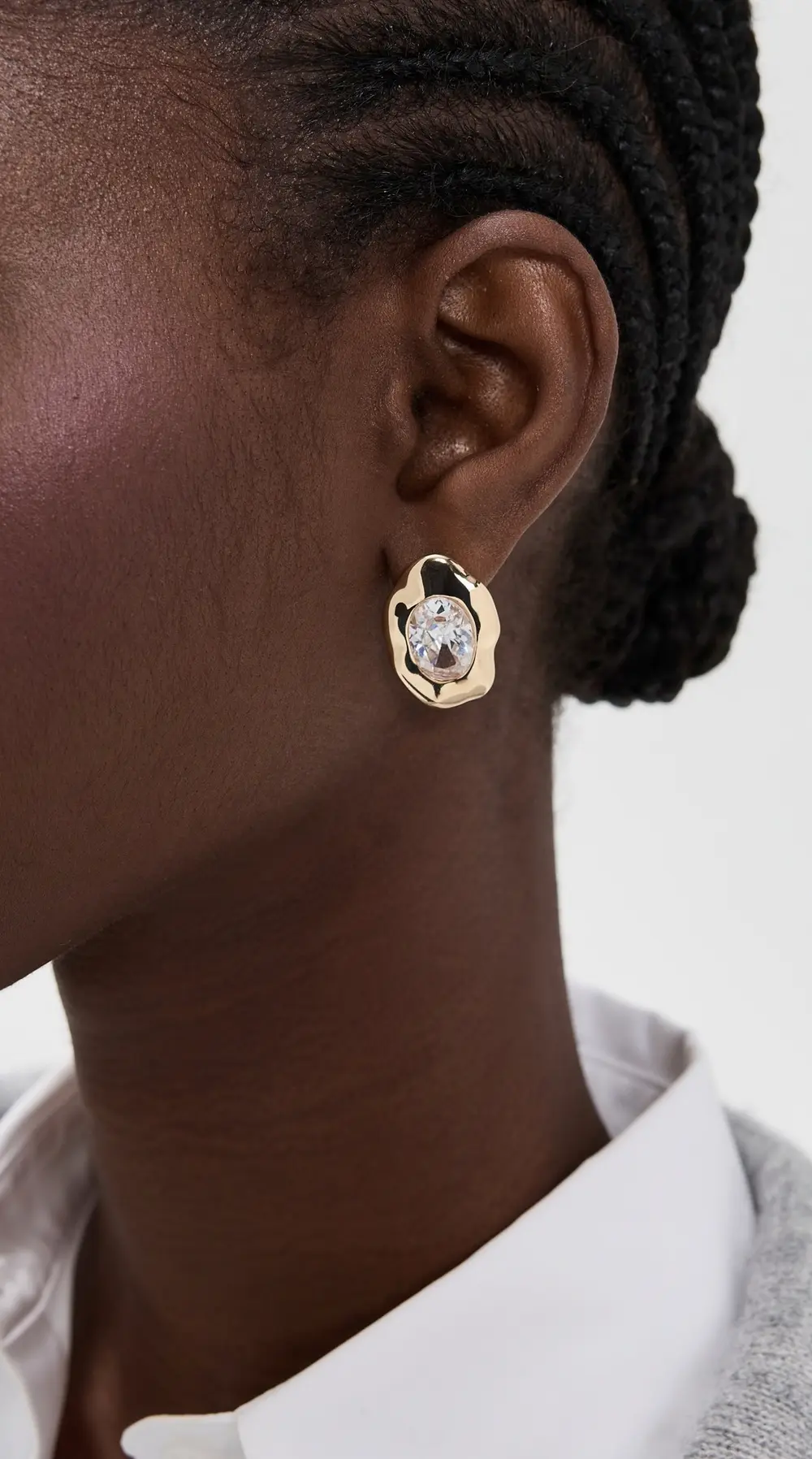 Ettika Molten Glow Crystal Studs