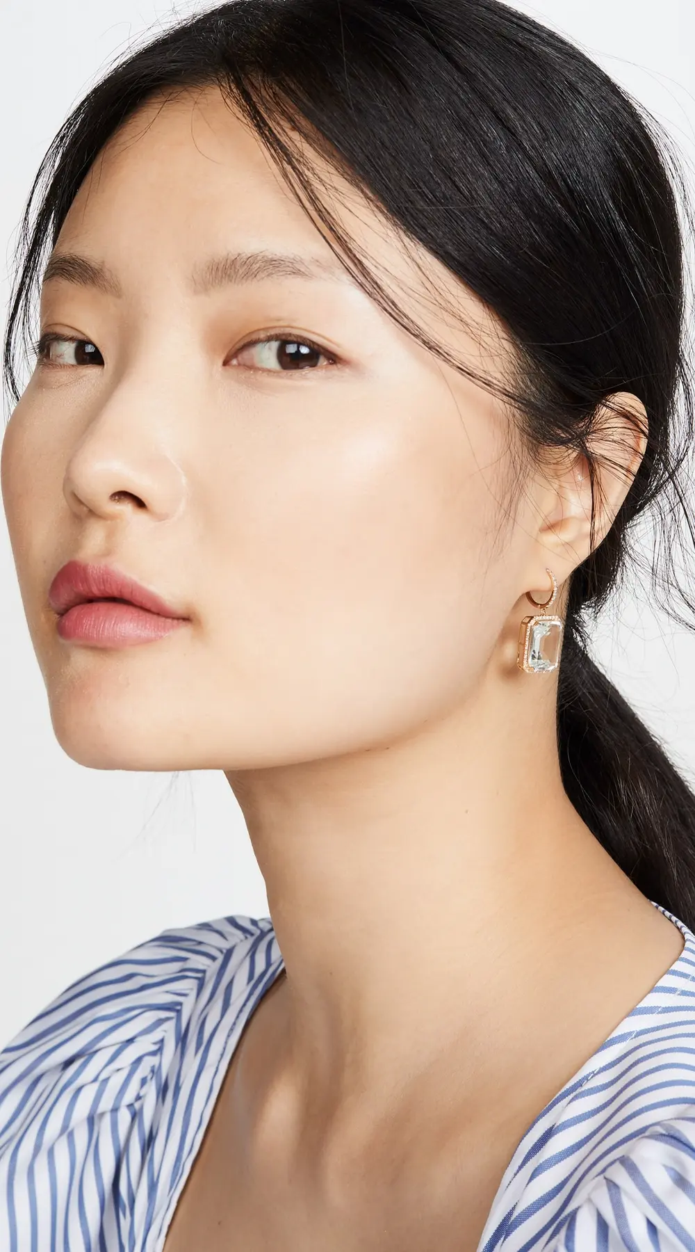 SHAY Portrait Gemstone Earrings