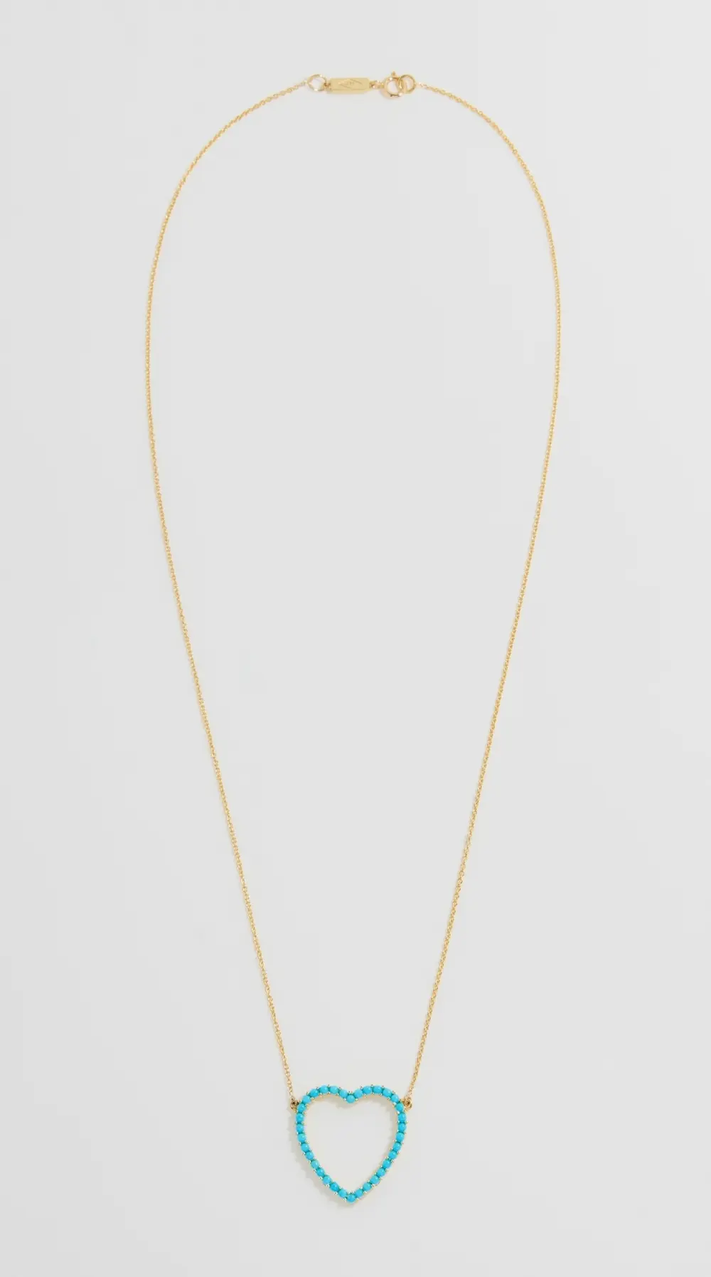 Jennifer Meyer Jewelry Large Open Heart Necklace