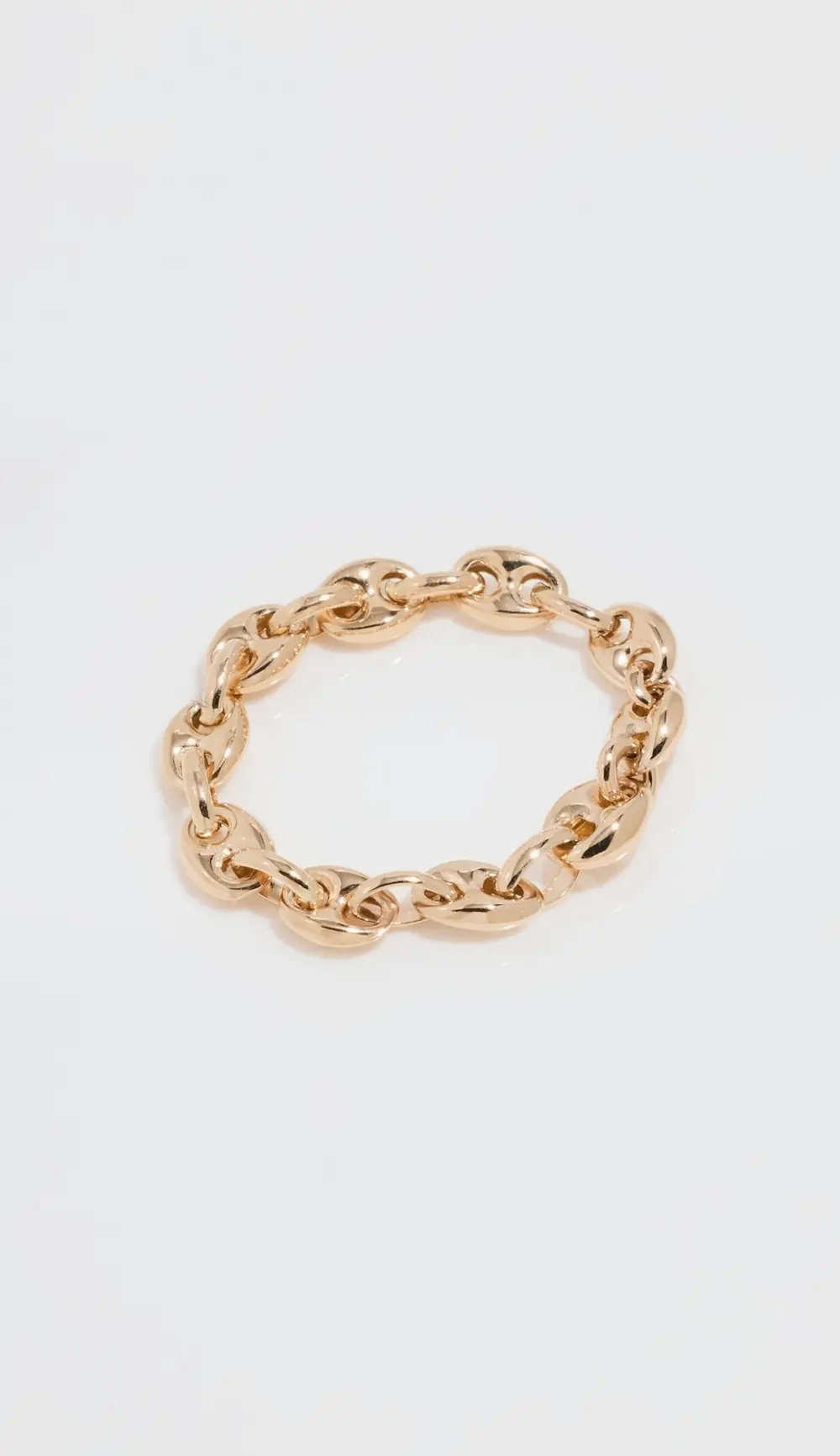 Zoe Chicco 14k Gold Small Mariner Chain Ring