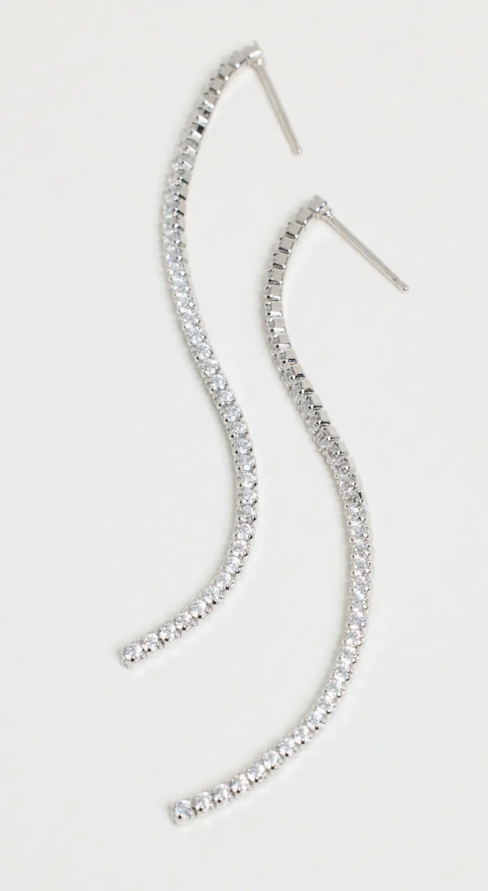 SHASHI Tennis Drop Earrings