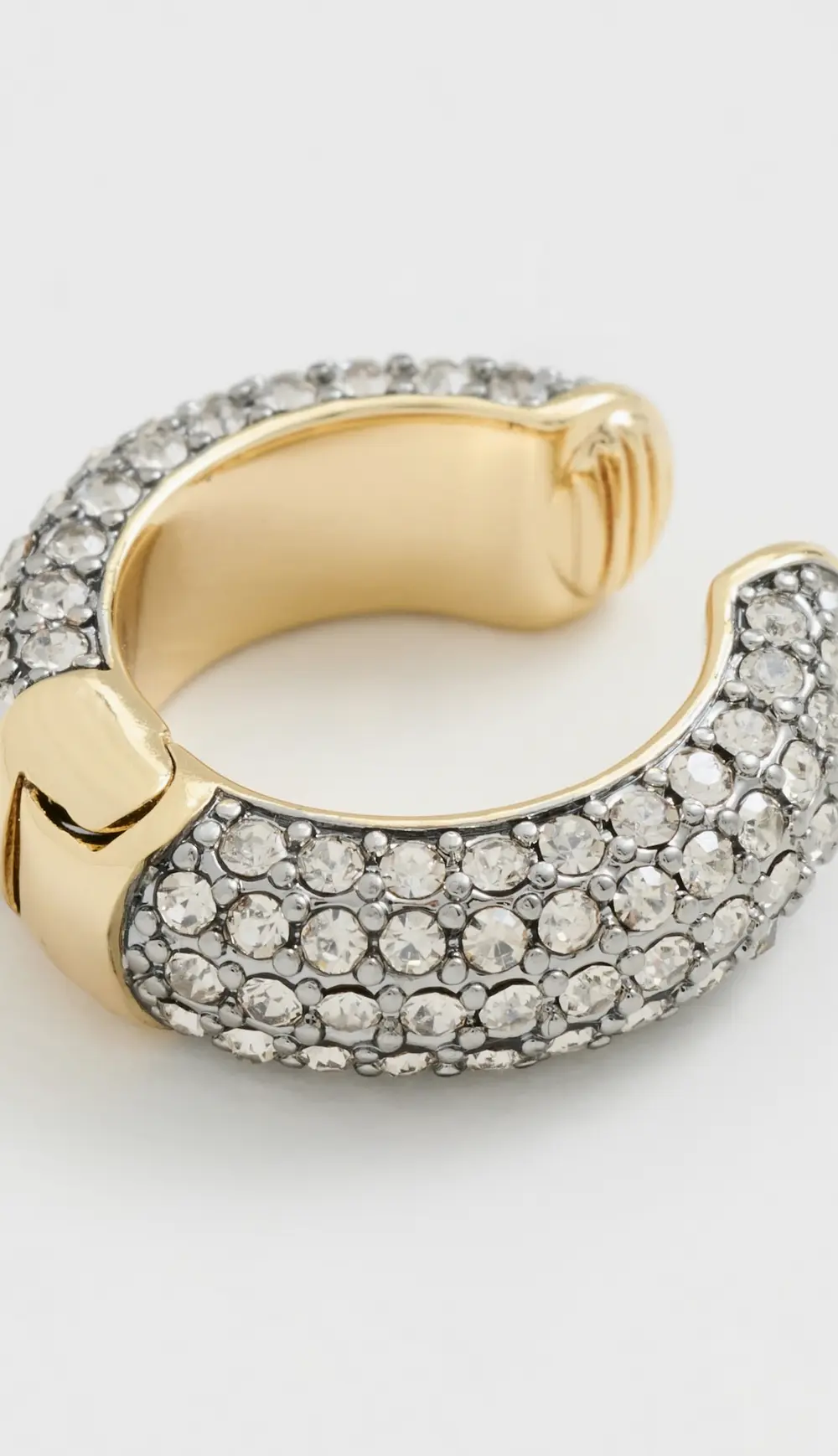 DEMARSON Lili Pave Ear Cuff 2.0