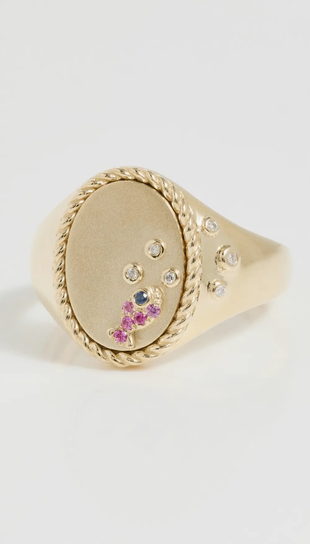 Yvonne Leon Chevaliere Oval Ring