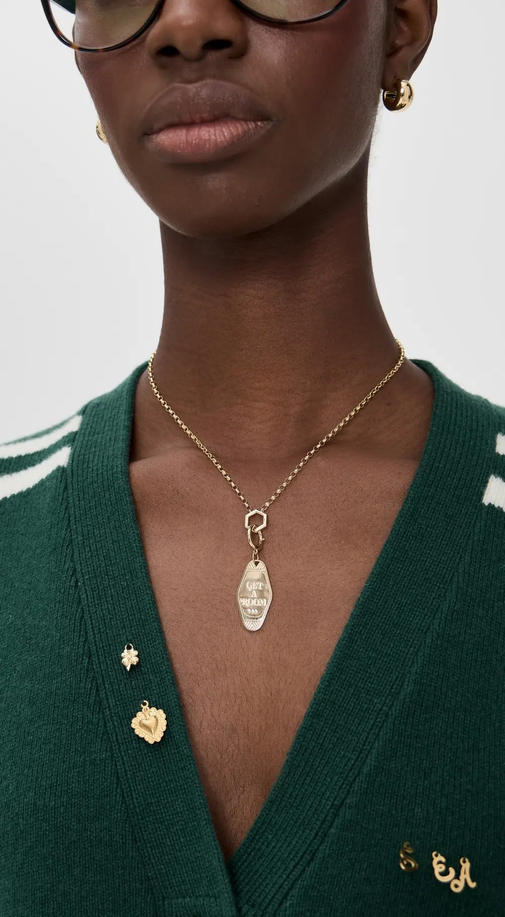 Harwell Godfrey 18' Mini Hex Rolo & Get A Room Mini Keychain Charm