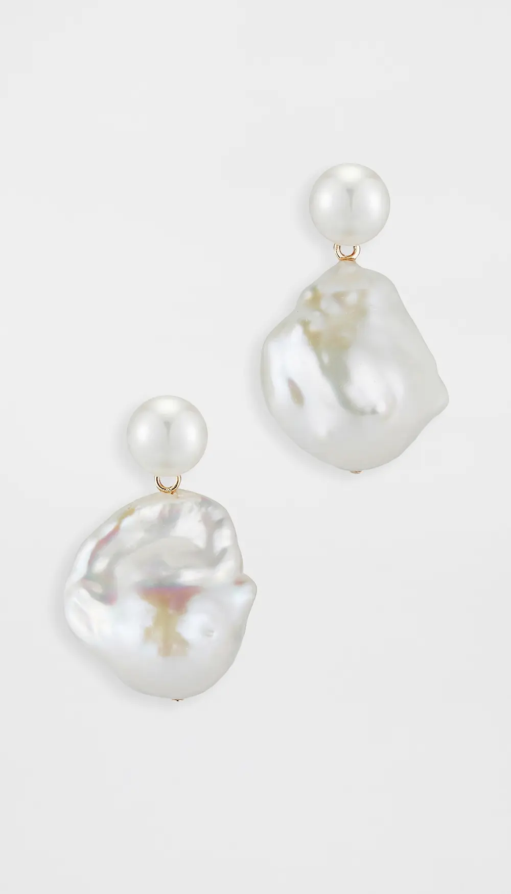 Mateo Duality Pearl Drop Earrings