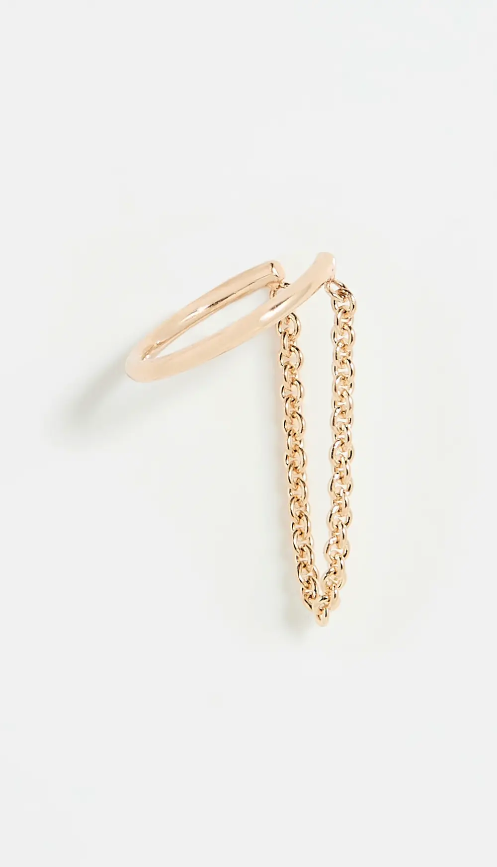 Zoe Chicco 14k Gold Draped Chain Ear Cuff