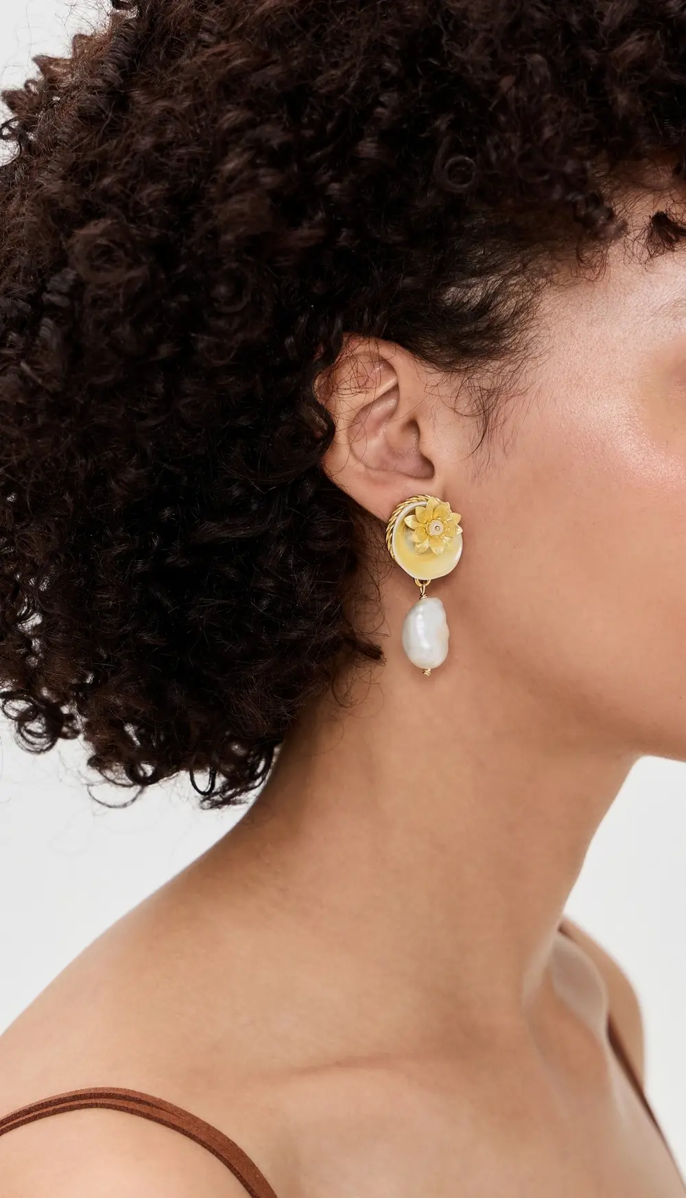 Brinker + Eliza Coconut Drift Earrings