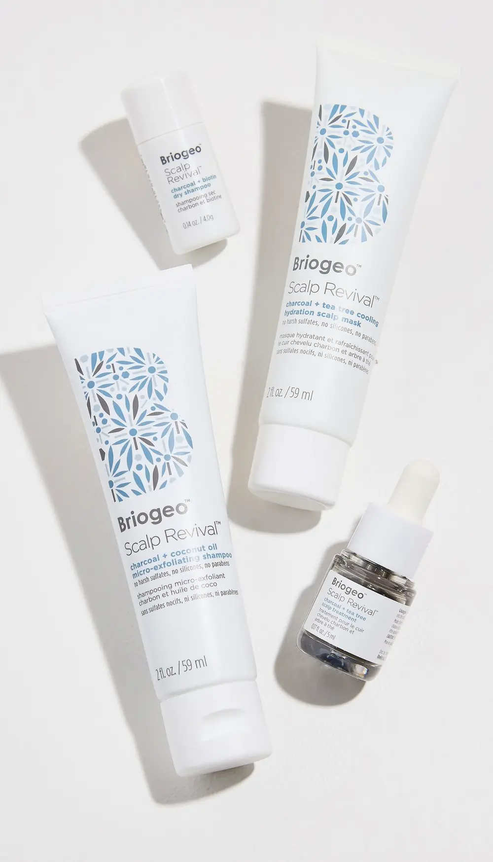 Briogeo Scalp Revival Soothe + Detoxify Travel Minis