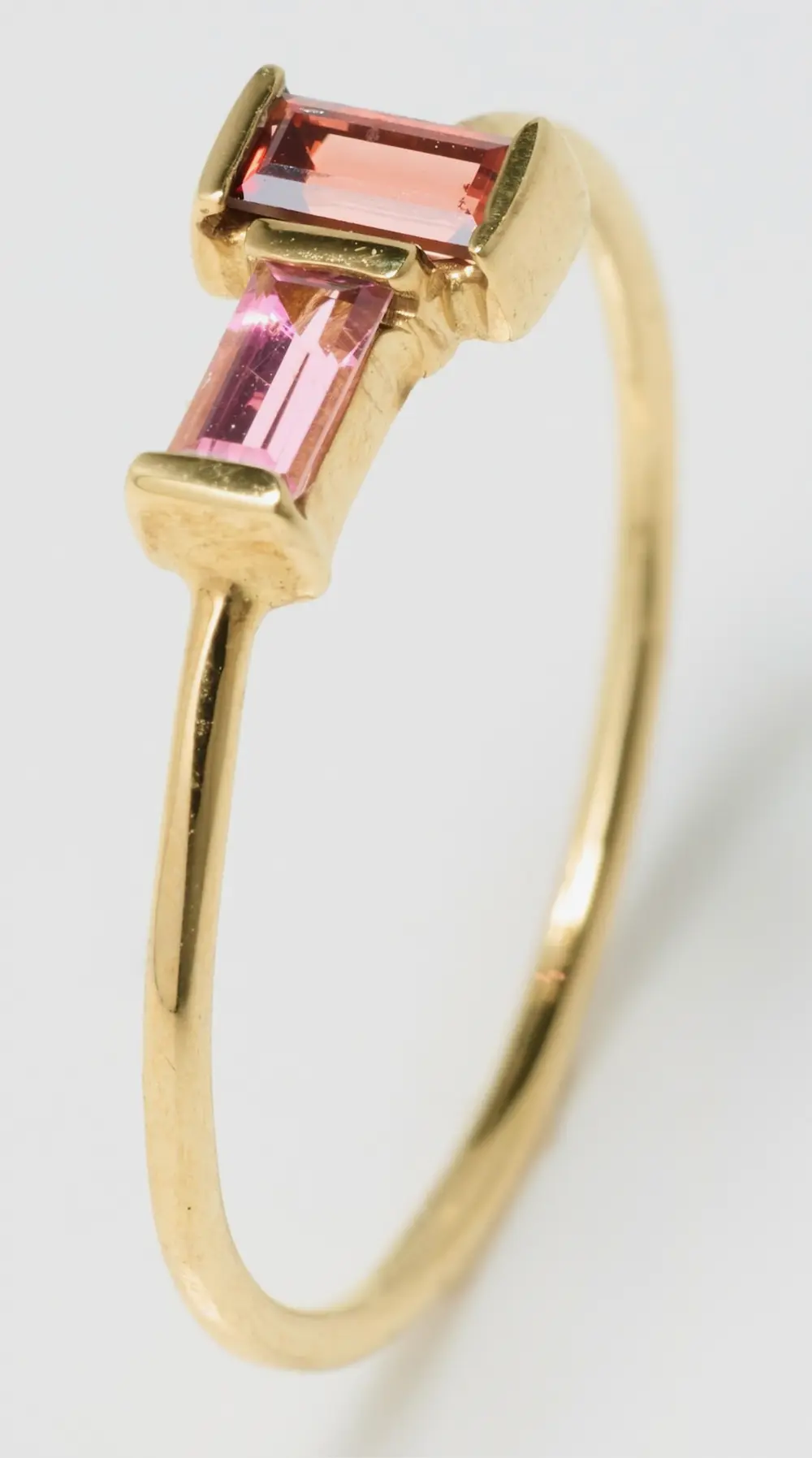 ALIITA Tu Y Yo Baguette Ring