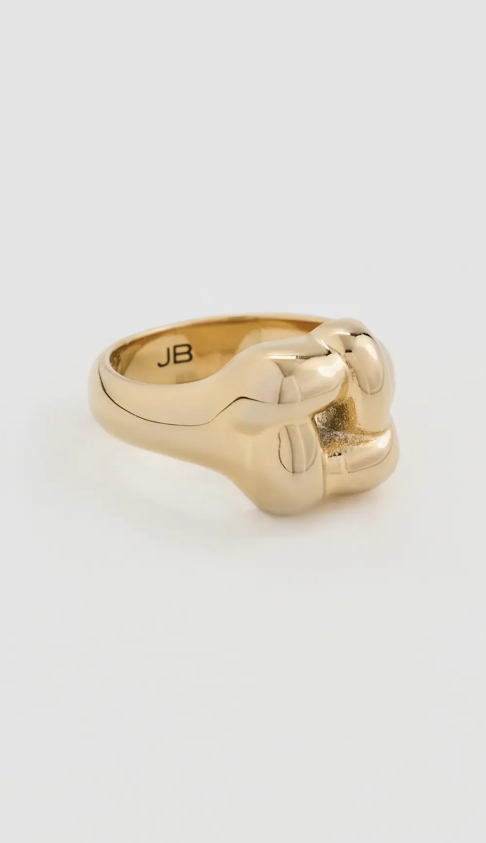 JENNY BIRD Woven Square Signet Ring