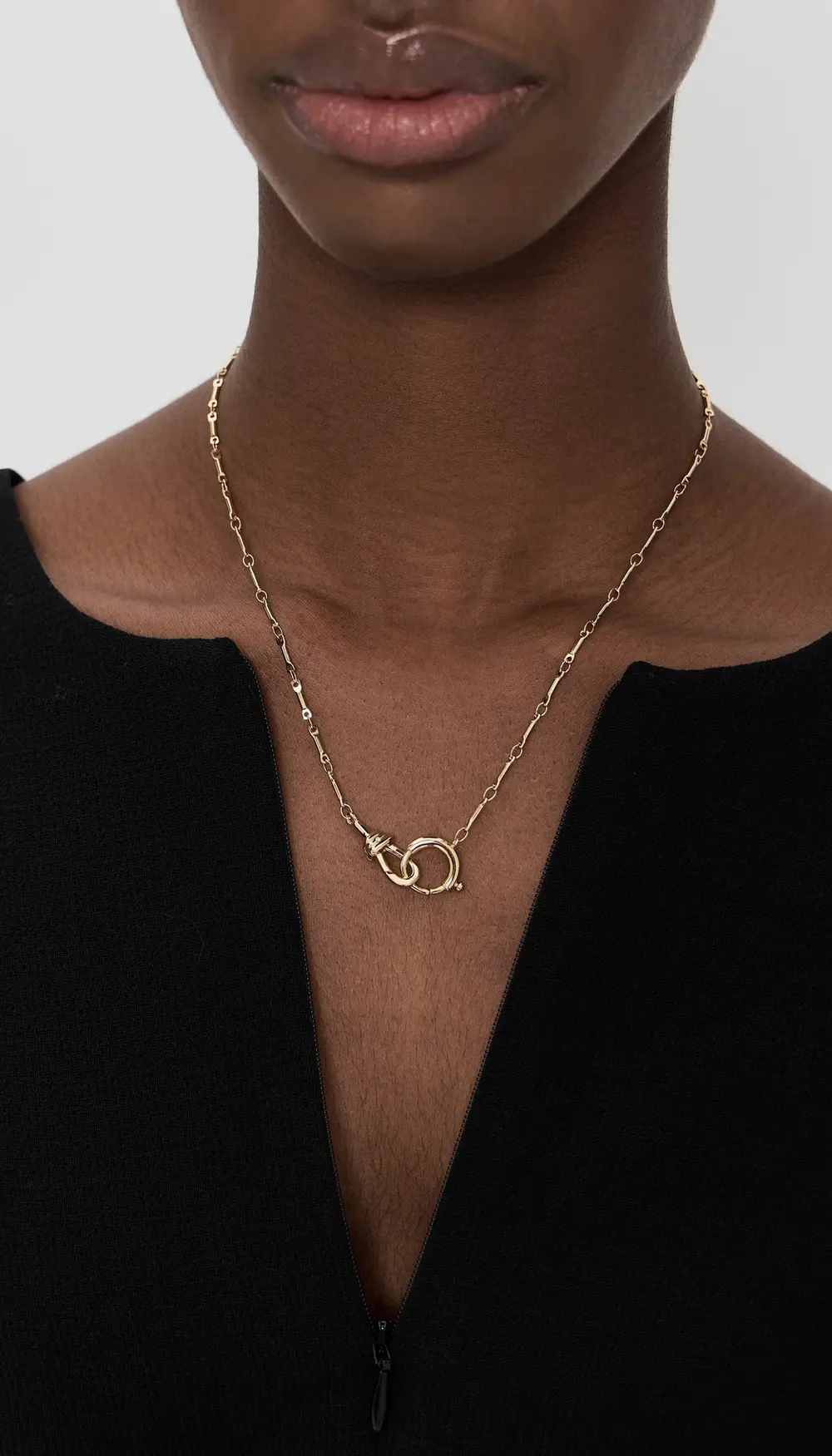 Madewell Bar Link Watch Chain Necklace