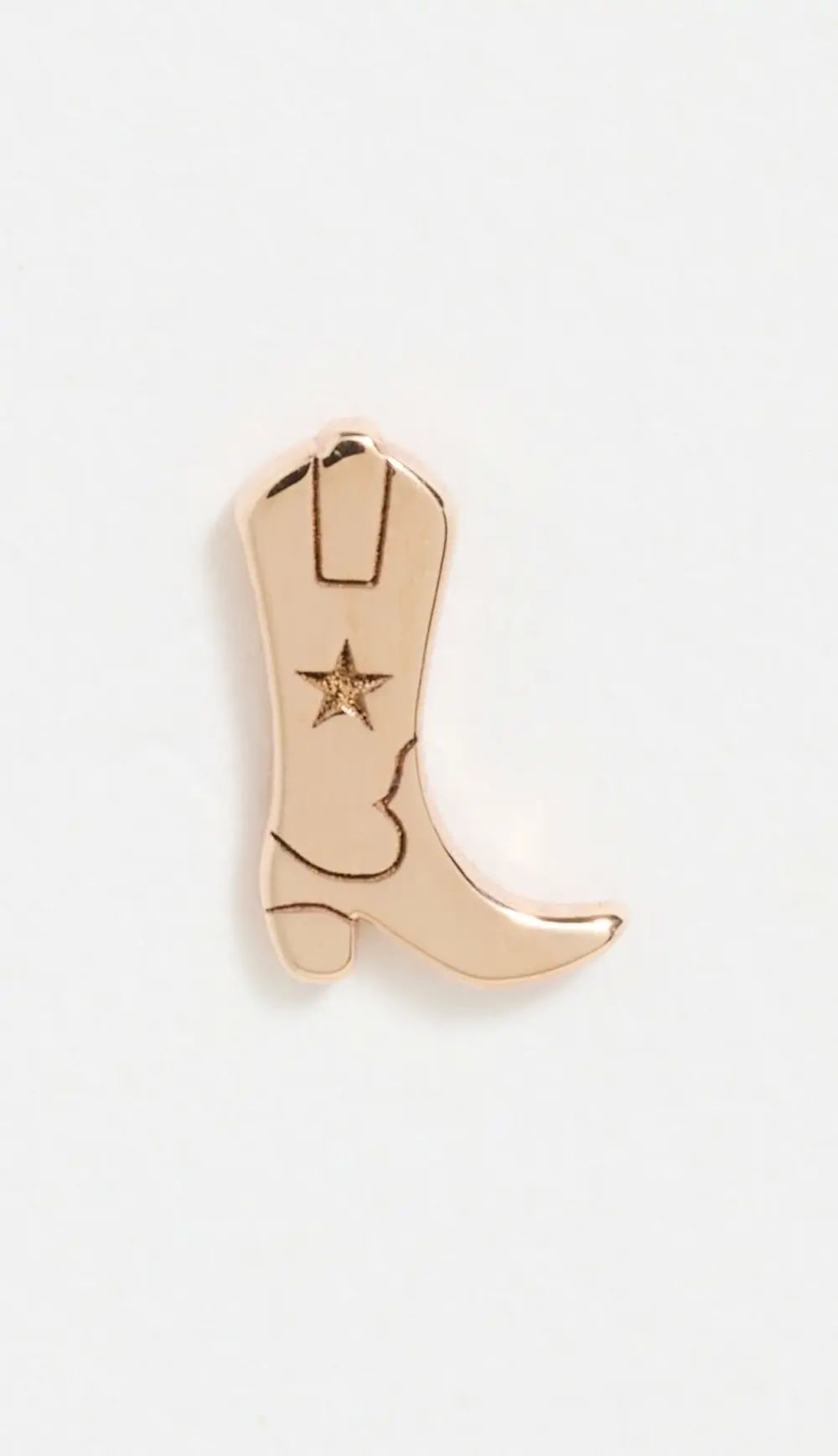 Zoe Chicco 14k Single Itty Bitty Cowboy Boot Stud