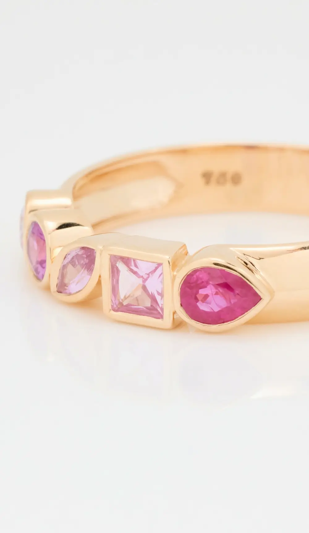 Sorellina 18k Multi Shape Bezel Band