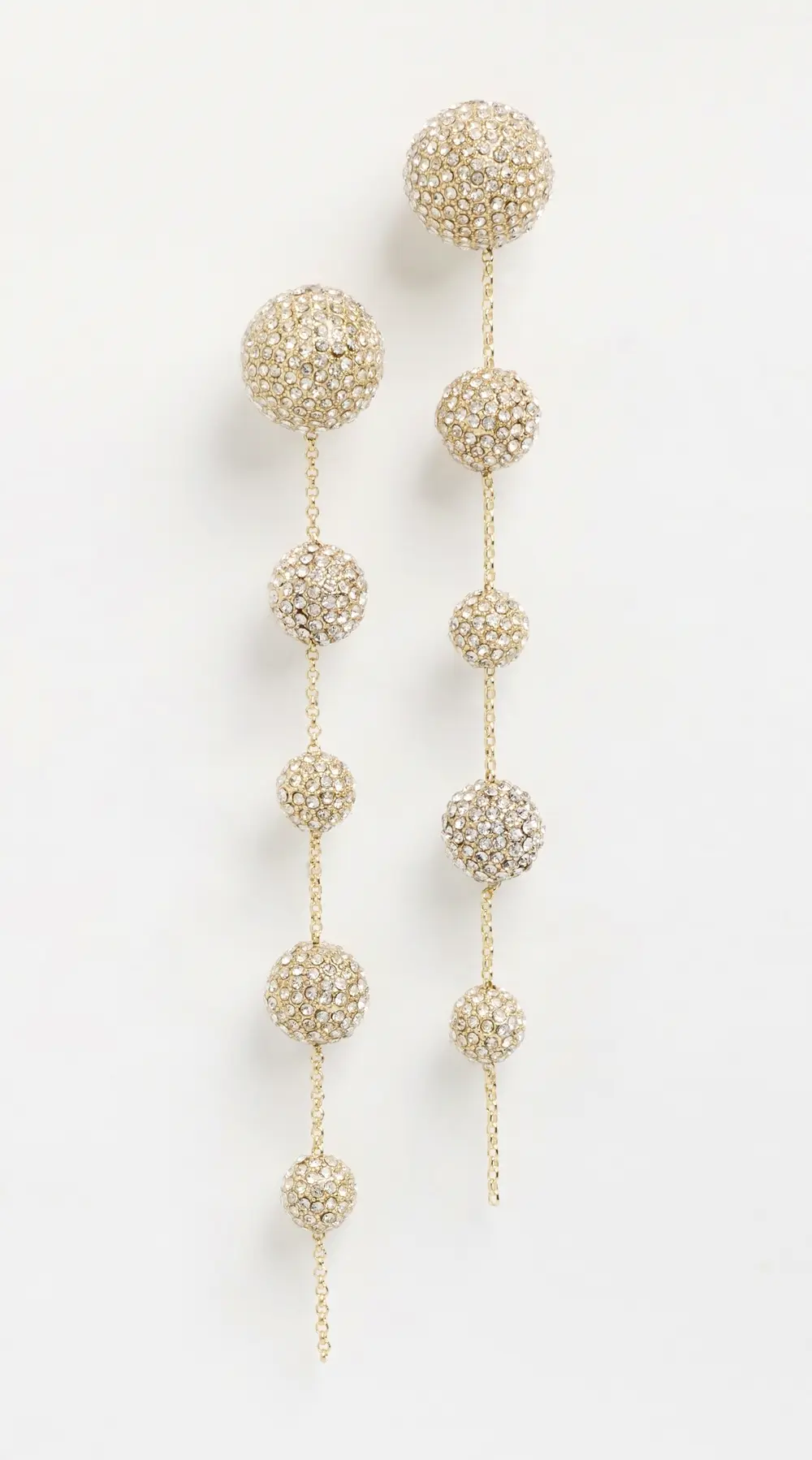 BaubleBar Pave Blair Drop Earrings