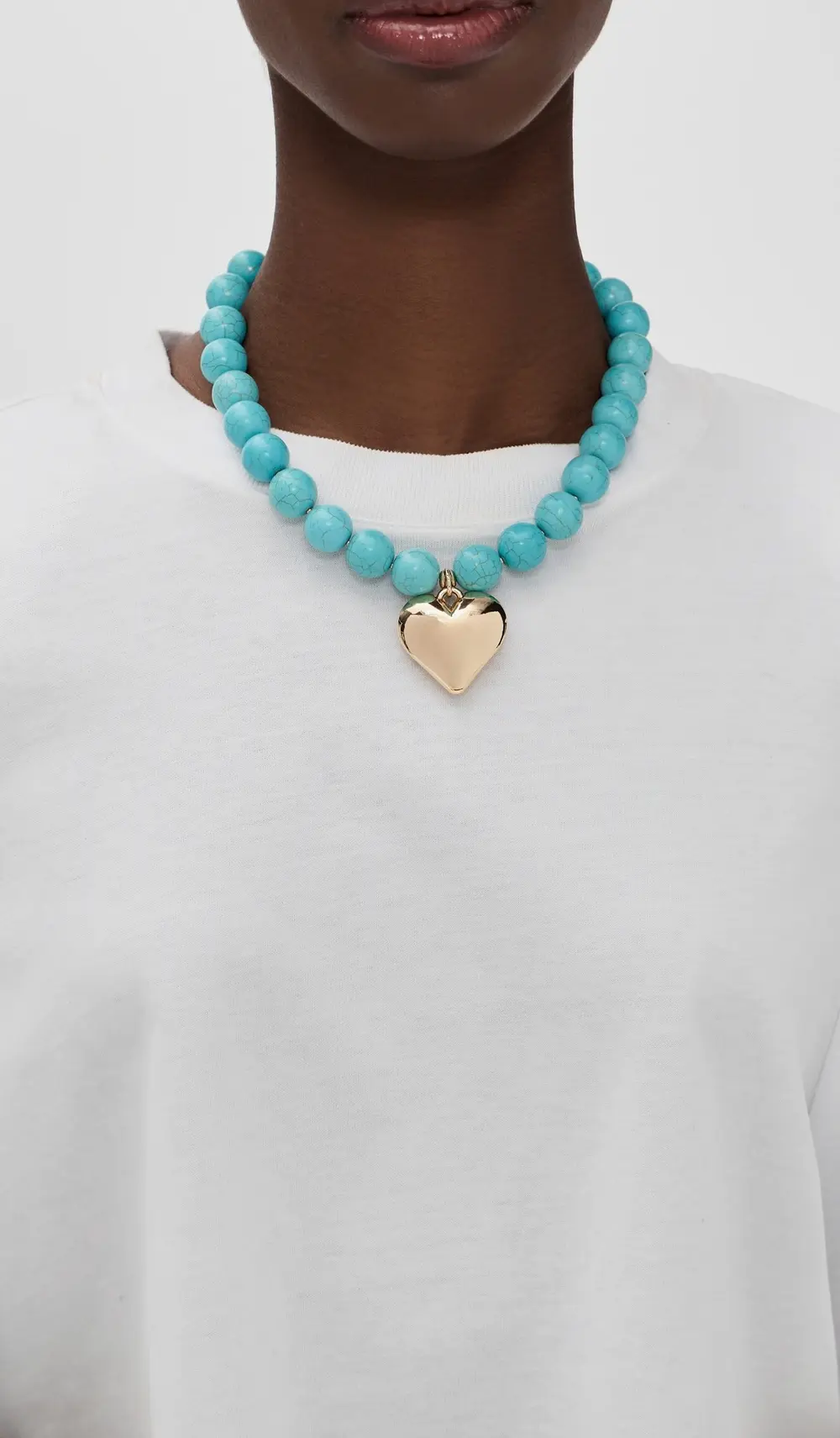 Ettika Luck and Love Turquoise Necklace
