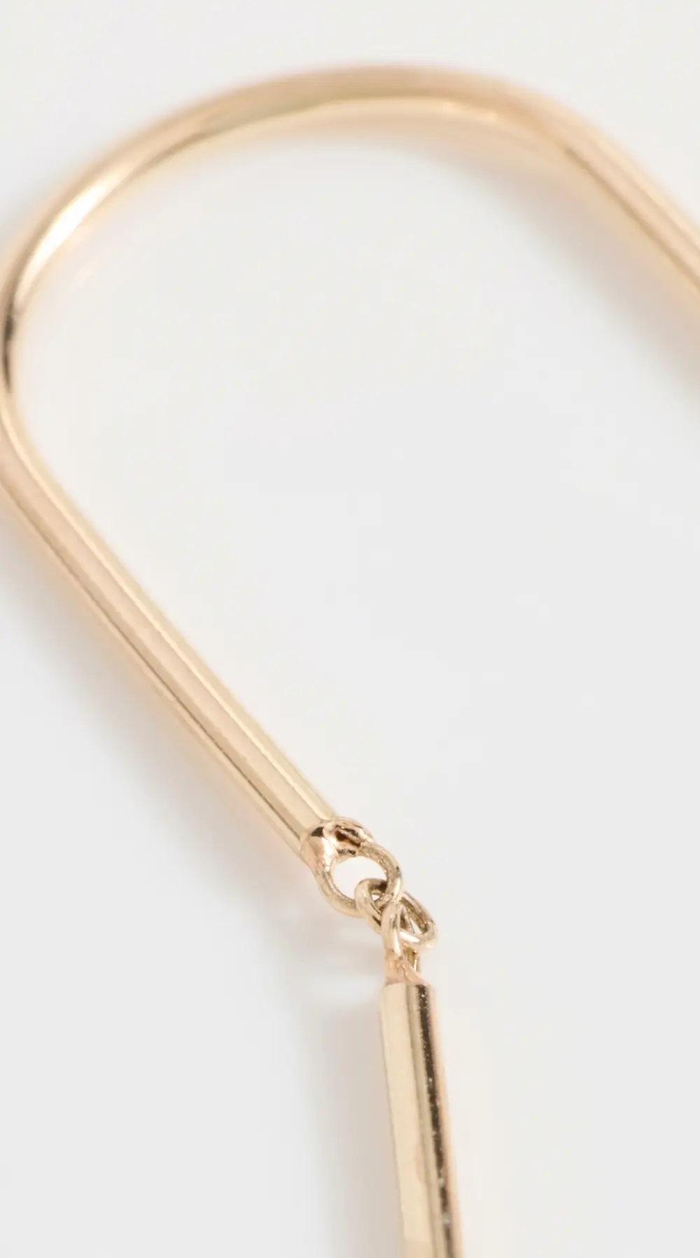 Zoe Chicco 14k Gold Wire Thread Through Earrings