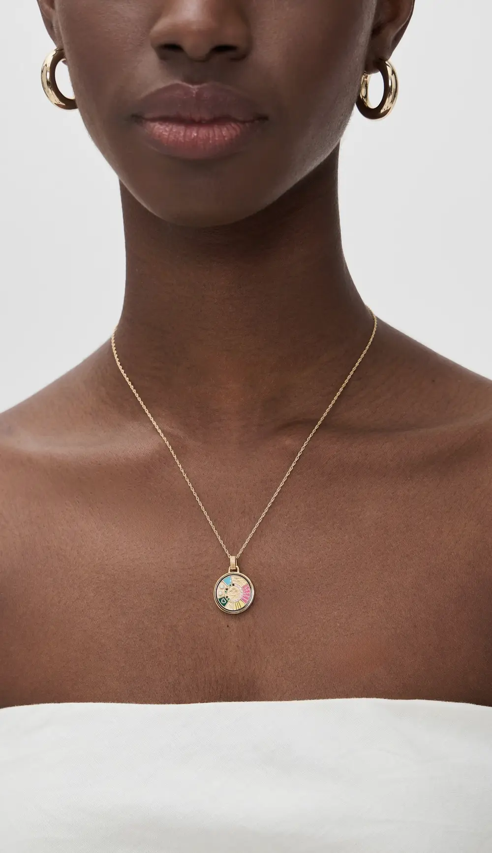 Gwen Beloti Love in Color Pendant Necklace