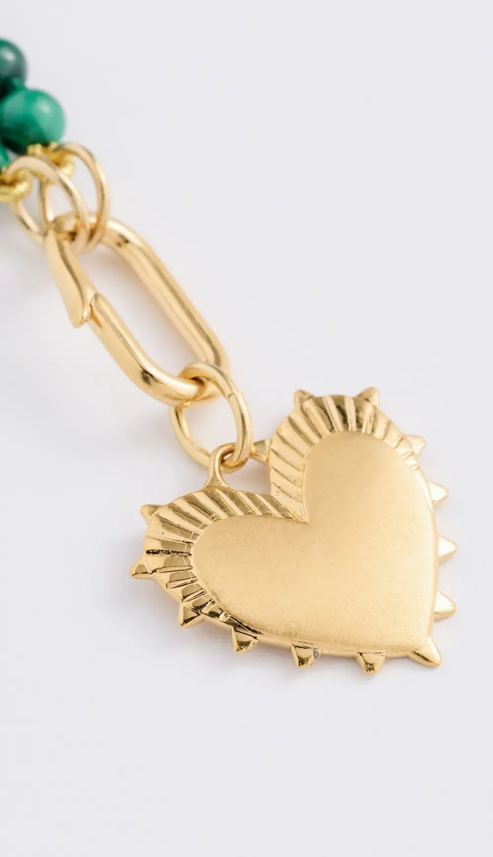 HART Gemstone Strand Heart Necklace