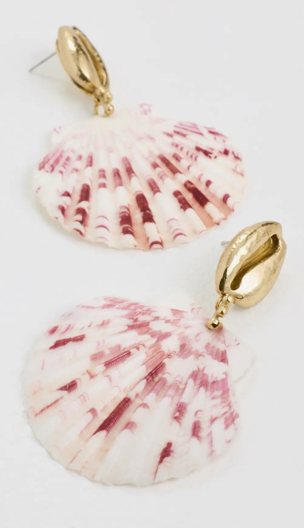 Ulla Johnson Mixed Shell Drop Earrings