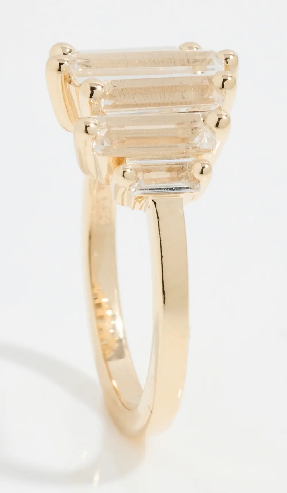 Kalan by Suzanne Kalan 14k Yellow Gold White Topaz Ring