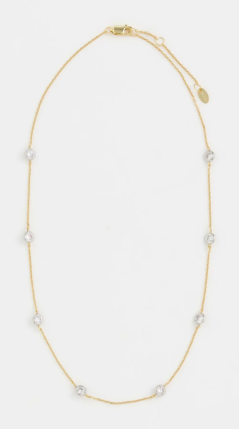 SHASHI Emily Two Toned Necklace